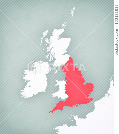 Map of British Isles - England Map of British Isles - England 133121032