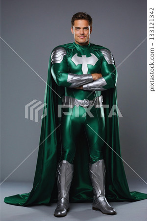 英雄綠色肖像 133121342