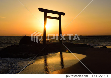 南知田市Tsubuteura的日落 南知田市Tsubuteura的日落 133122901