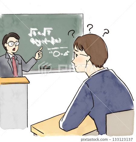 一個看不見黑板上字的少年 133123137