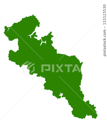 京都府地圖（綠色） 133123530