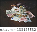 World currency and money concept 133125532