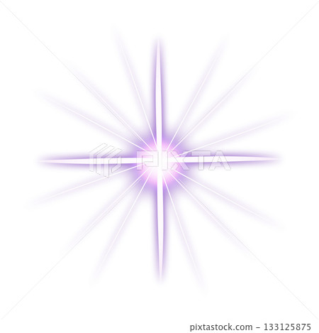 Strong purple light 133125875