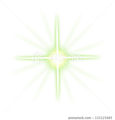 強烈的黃綠色光 133125885