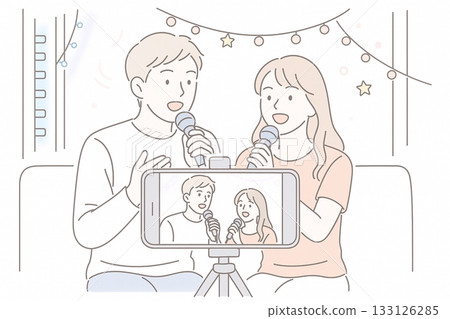 Filming yourself singing with your smartphone Filming yourself singing with your smartphone 133126285