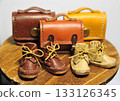Cute miniature leather accessories 133126345