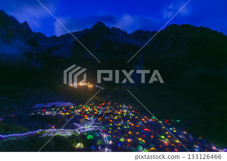 月光下的唐澤夜景 月光下的唐澤夜景 133126466