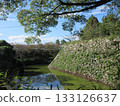 Yamatokoriyama Castle - Inner moat on a clear day 133126637