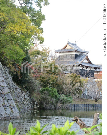 Yamatokoriyama Castle: Turret and stone walls 133126650