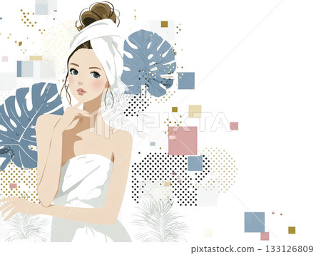 Miyu Series: Miyu Relaxing in a Summer Hot Spring Miyu Series: Miyu Relaxing in a Summer Hot Spring 133126809