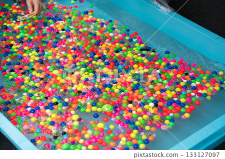 Ball scooping stall 133127097