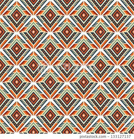 seamless tribal ethnic pattern. geometric vector pattern seamless tribal ethnic pattern. geometric vector pattern 133127137