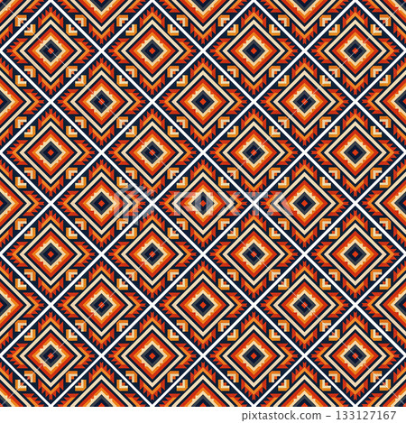 seamless tribal ethnic pattern. geometric vector pattern seamless tribal ethnic pattern. geometric vector pattern 133127167