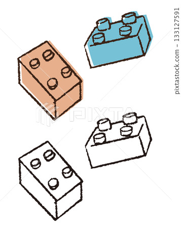 手繪積木 手繪積木 133127591