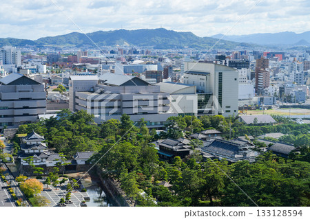 高松城遺址（玉藻公園），水上城堡之一 133128594