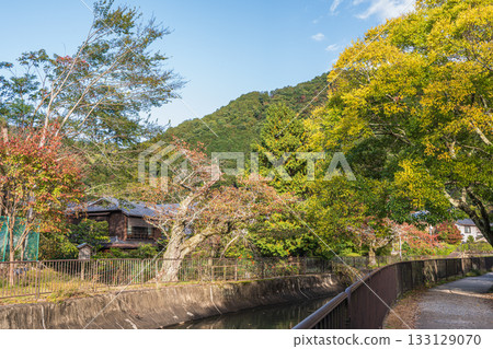Lake Biwa Canal, near the exit of the Moroha Tunnel, Kyoto City 133129070