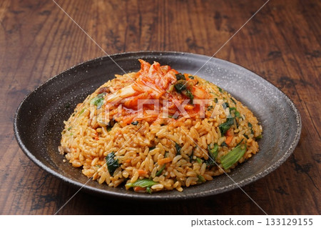 泡菜拌飯炒飯 133129155