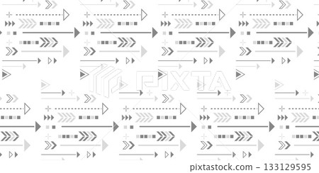 Geometric background of arrows. Abstract geometry. Squares and lines. Vector illustration . 133129595