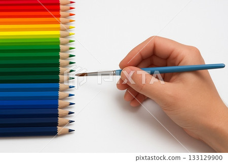 watercolor pencil watercolor pencil 133129900