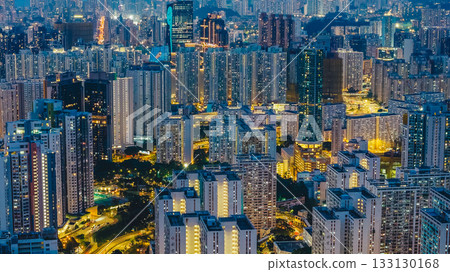 Colorful Facades of Choi Hung Estate Hong Kong Nov 1 2025 133130168