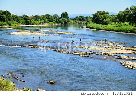 Hanamaki City English Coast (Kitakami River) Hanamaki City English Coast (Kitakami River) 133131721