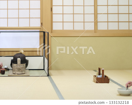 茶道中的湯匙準備場景－表千家 133132218