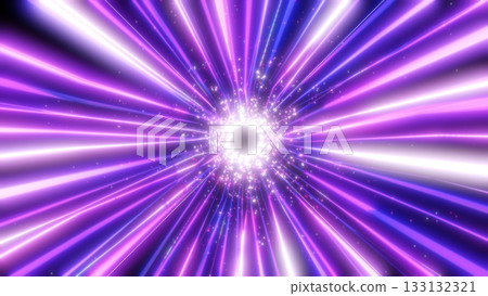 Radiant purple and pink light burst expanding from a luminous core, creating a glowing cosmic explosion, isolated on white background Radiant purple and pink light burst expanding from a luminous core, creating a glowing cosmic explosion, isolated on white background 133132321