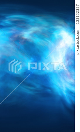 Abstract swirling blue and white nebula-like clouds forming a luminous cosmic motion pattern Abstract swirling blue and white nebula-like clouds forming a luminous cosmic motion pattern 133132337