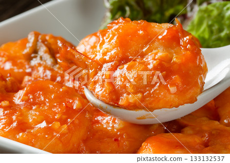 Boiled chili sauce of shrimp Boiled chili sauce of shrimp 133132537