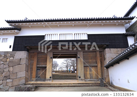 Mae-mikomon Gate of Shirakawa-Komine Castle [Shirakawa City, Fukushima Prefecture] 133132634