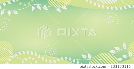 Seamless background illustration of botanical images 133133115
