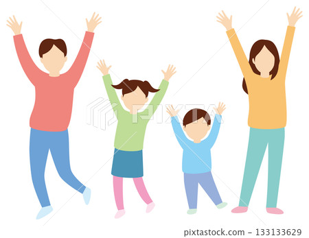 幸福的一家四口 133133629