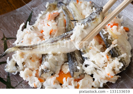 Rice sushi (sandfish) 133133659