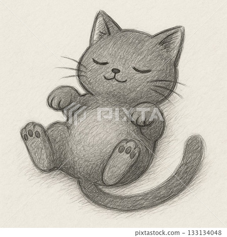 睡覺的貓 133134048