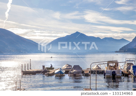 Circolo Velico Lago di Lugano (Lugano Lake Sailing Club) - KAYAKS MOVING IN WATER Circolo Velico Lago di Lugano (Lugano Lake Sailing Club) - KAYAKS MOVING IN WATER 133134963