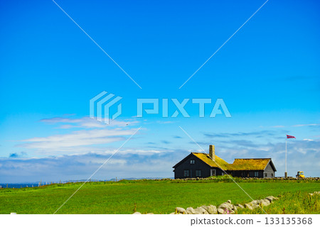 Coastline in south Norway, national road Jaeren Coastline in south Norway, national road Jaeren 133135368