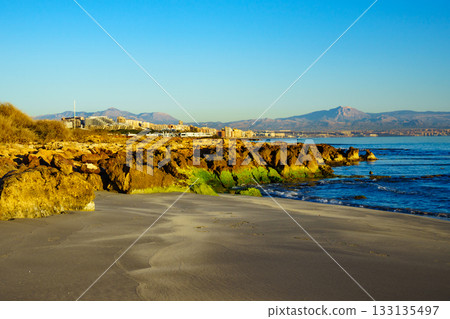 Spanish coastal landscape 133135497