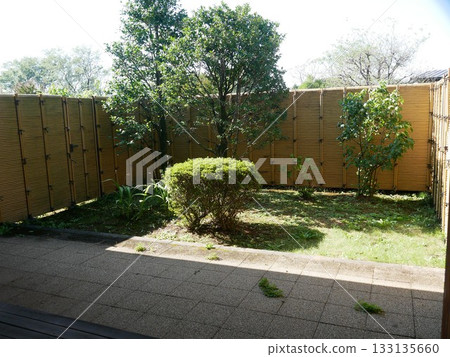 A private garden at Ainoyama no Yu in Maebashi City, Gunma Prefecture (photographed in October 2025) 133135660