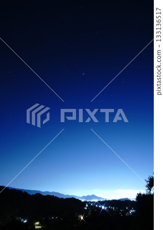 飛鳥村星空景色 飛鳥村星空景色 133136517