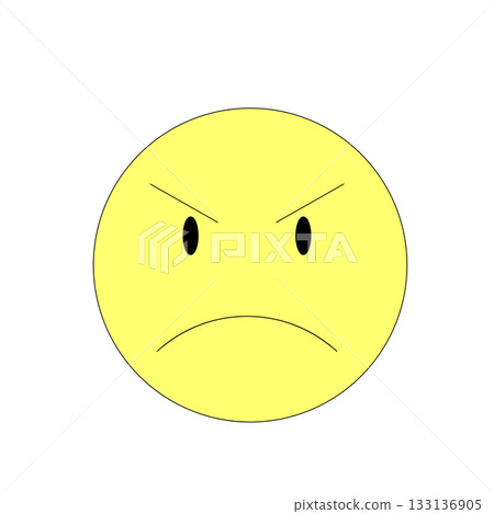 憤怒的簡單圖示 133136905