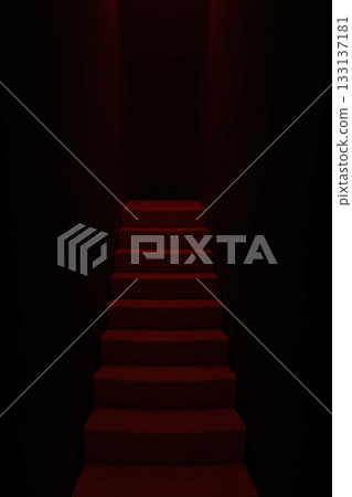 Red Stairs 133137181