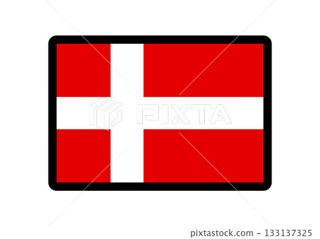 丹麥國旗圖標 133137325