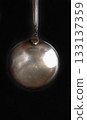 Kitchen ladle made of nickel silver. 133137359