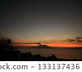 Evening view of Sakurajima 133137436