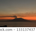 Evening view of Sakurajima 133137437