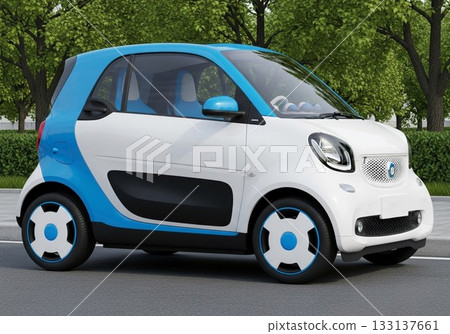 【人工智慧生成】微型車概念－智慧出行 133137661