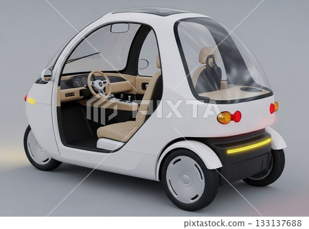 【人工智慧生成】微型車概念－智慧出行 133137688