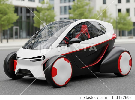 【人工智慧生成】微型車概念－智慧出行 133137692