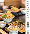 以美味天婦羅為特色的笊籬蕎麥麵套餐 133137868