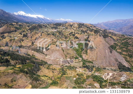 View of the Andes Mountains in the Ancash region. View of the Andes Mountains in the Ancash region. 133138979